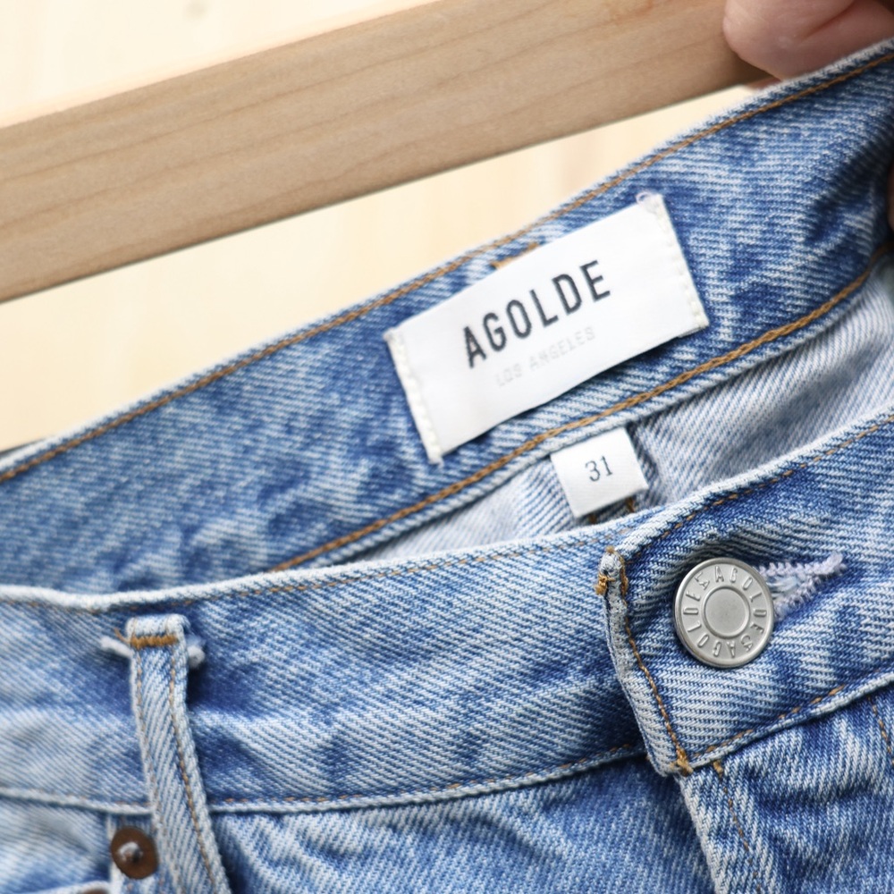 NWOT AGOLDE 90's Pinch Waist Jeans 31 - Picture 4 of 4